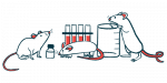 Olivetolic acid | Dravet Syndrome News | illustration of mice in laboratory