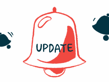 Small bells ring behind a large bell labeled update in this illustration.