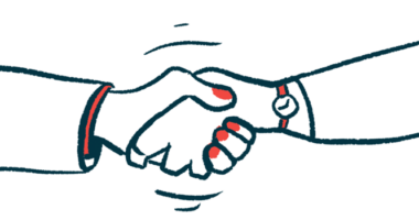 An illustration shows a handshake between two people.