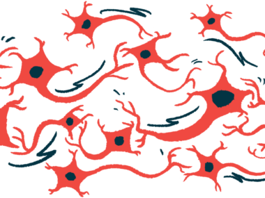 An illustration of neurons.